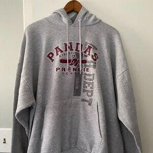 Vintage Prendie Pandas Archbishop Prendergast High School Gray Hoodie Size 2XL
